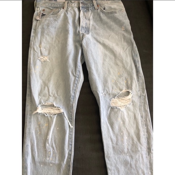 Levi 501 skinny jeans size 29 - Picture 4 of 5